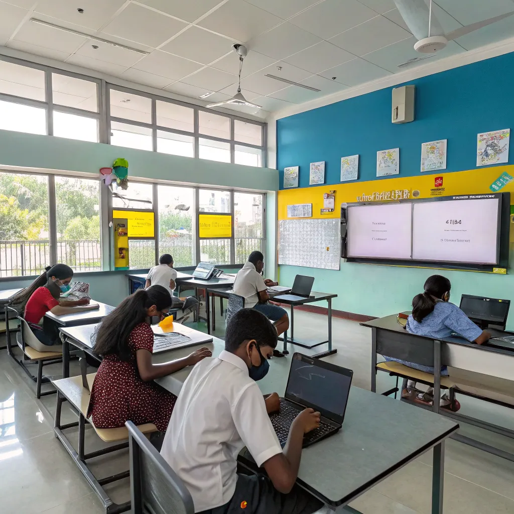 Modern Classroom at KERALITHO